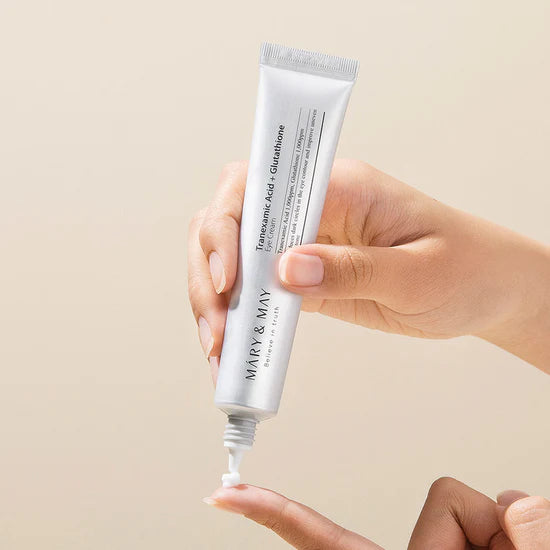 Mary & May Tranexamic Acid + Glutathione Eye Cream – ROSERAY