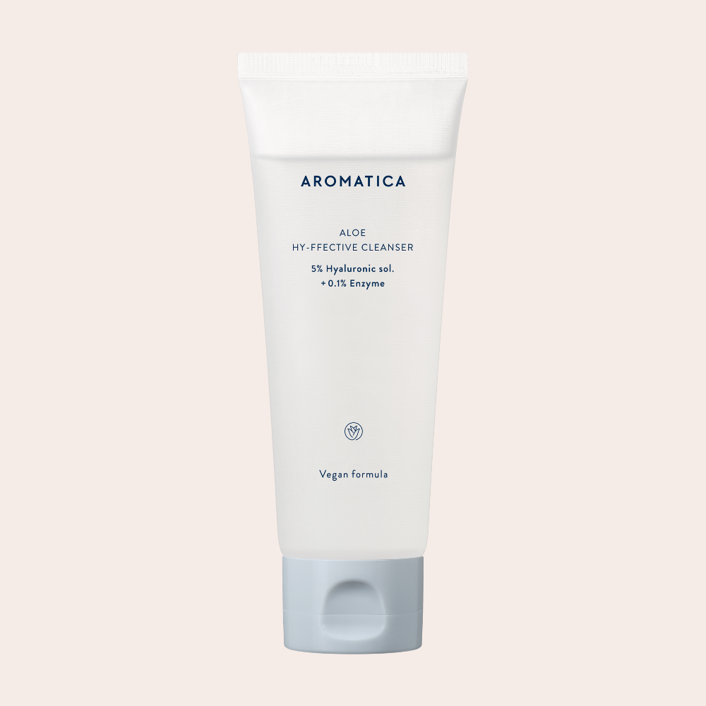 [AROMATICA] Aloe Hy-ffective Cleanser 5% Hyaluronic sol.+ 0.1% Enzyme