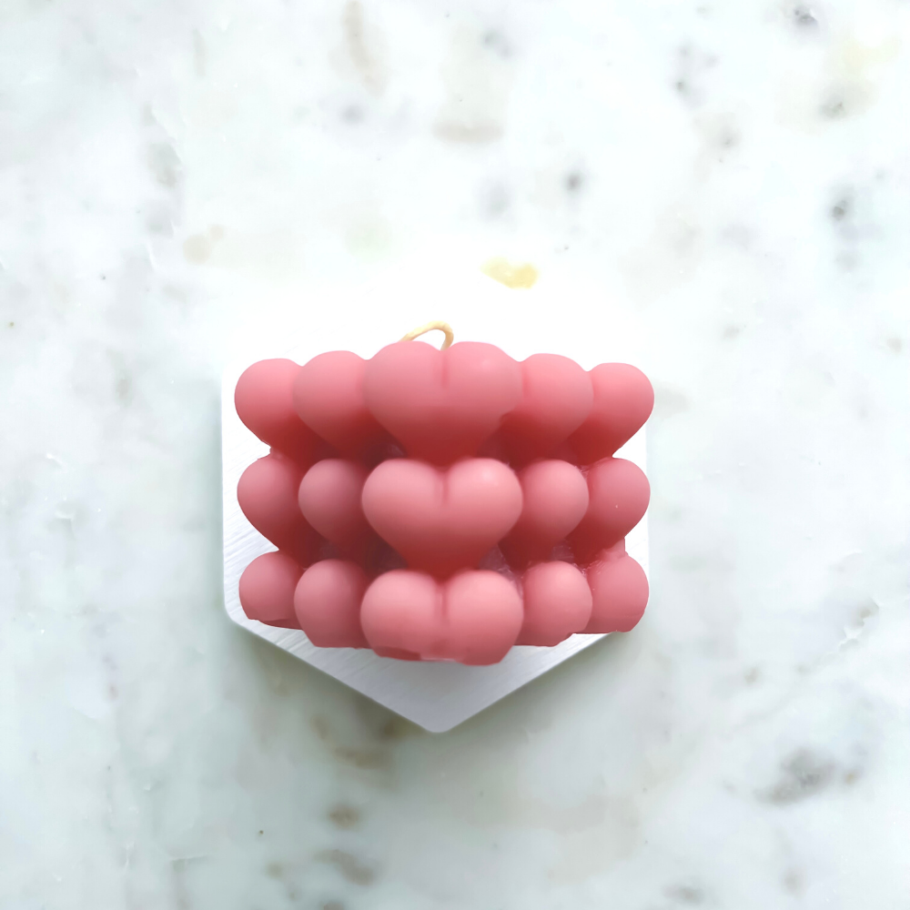 Pink Beeswax Sheets for Candle Making : : Home