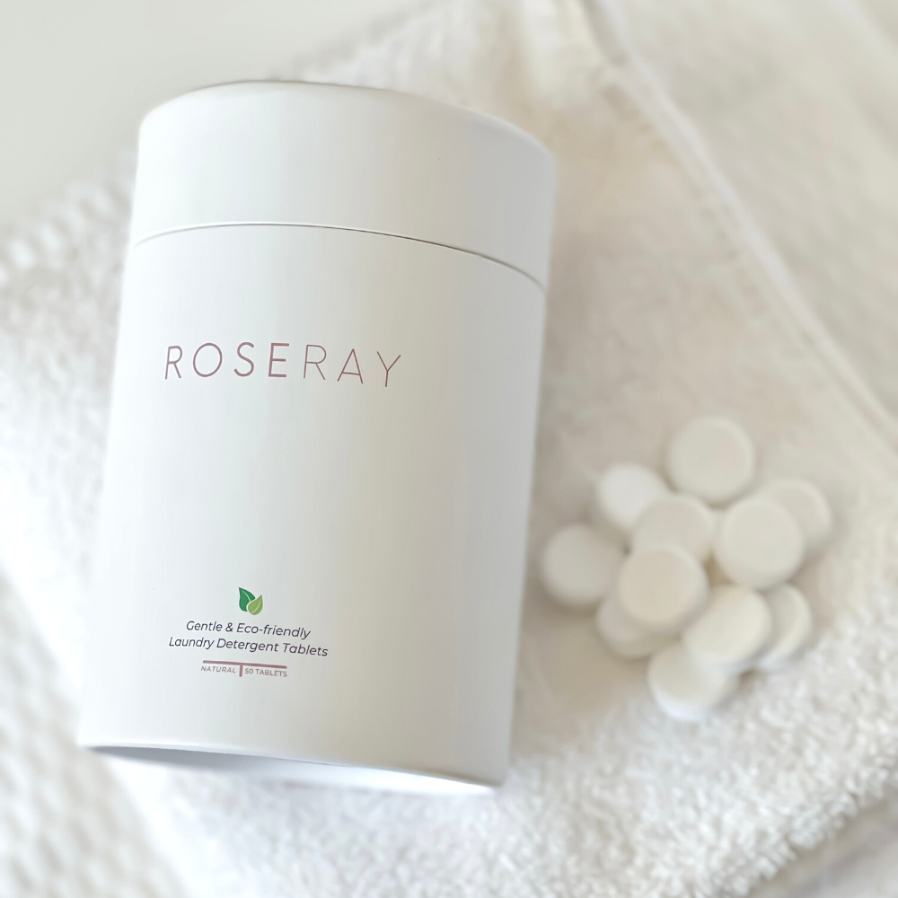 Laundry shop soap tablets