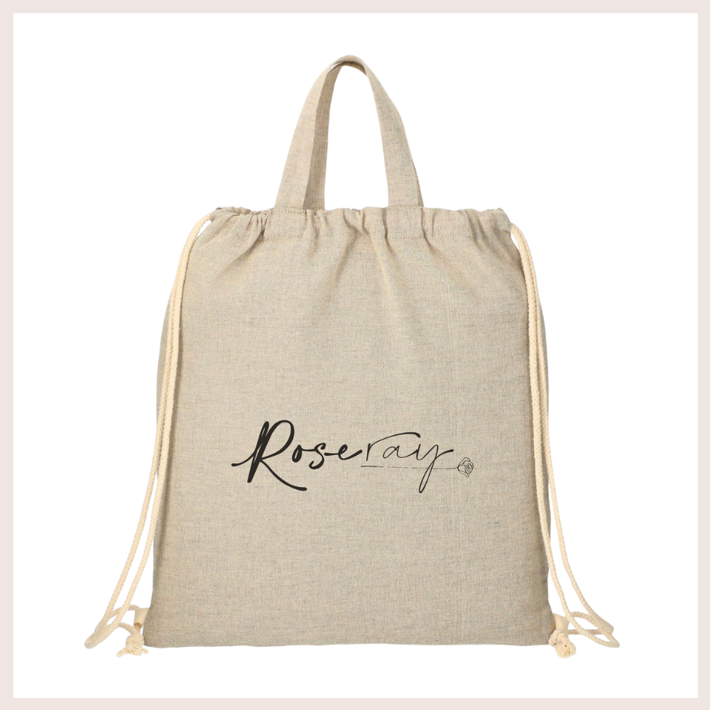 [ROSERAY] 100% Recycled Cotton Bag